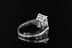 Classic Three Stone Engagement Ring Radiant, Tapered Baguette Side Stones