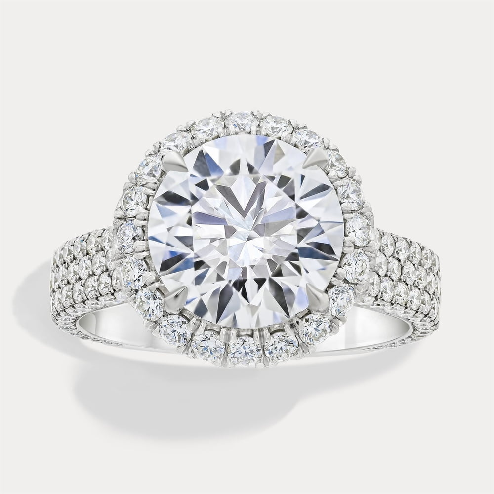 Round Diamond Halo