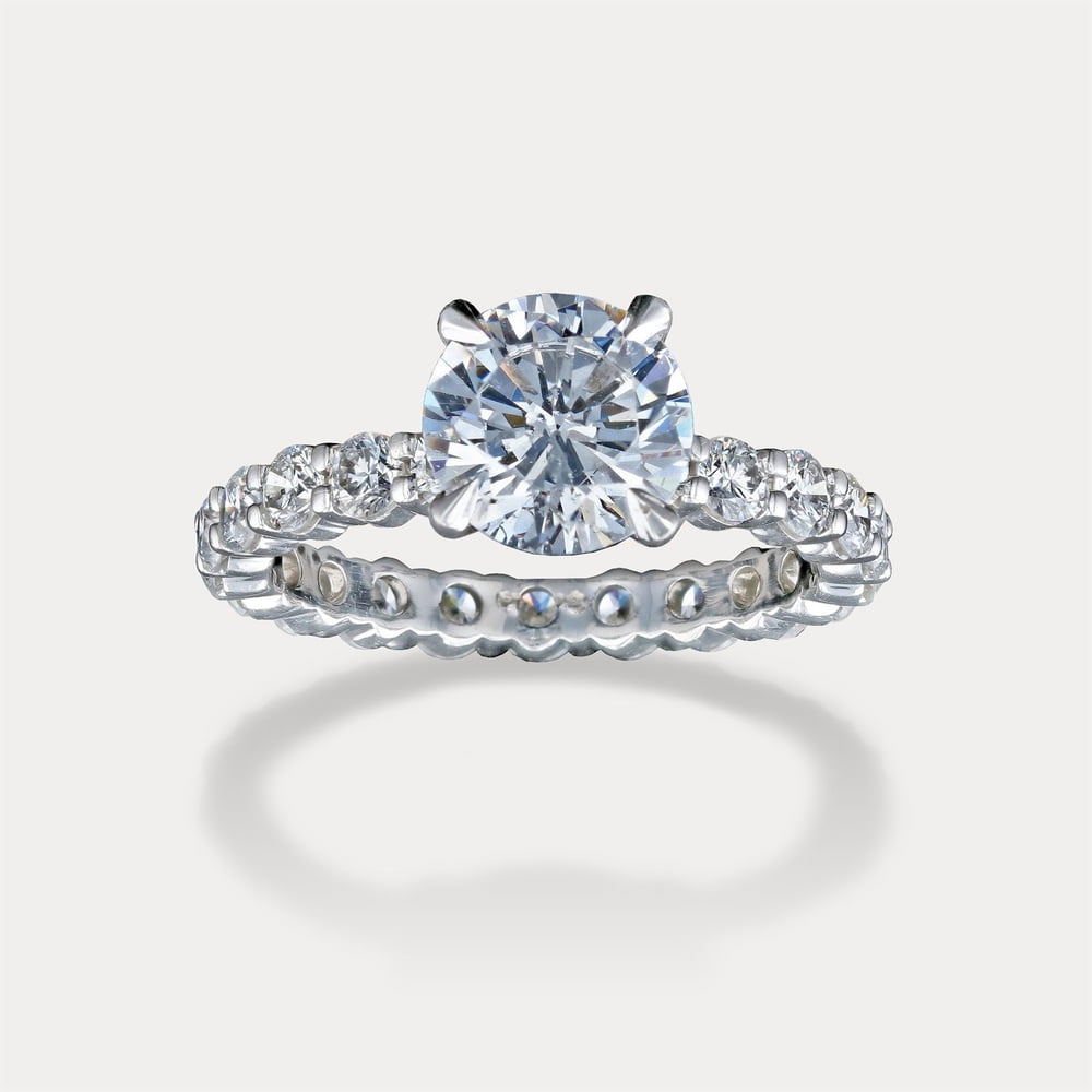 Round Solitaire Eternity