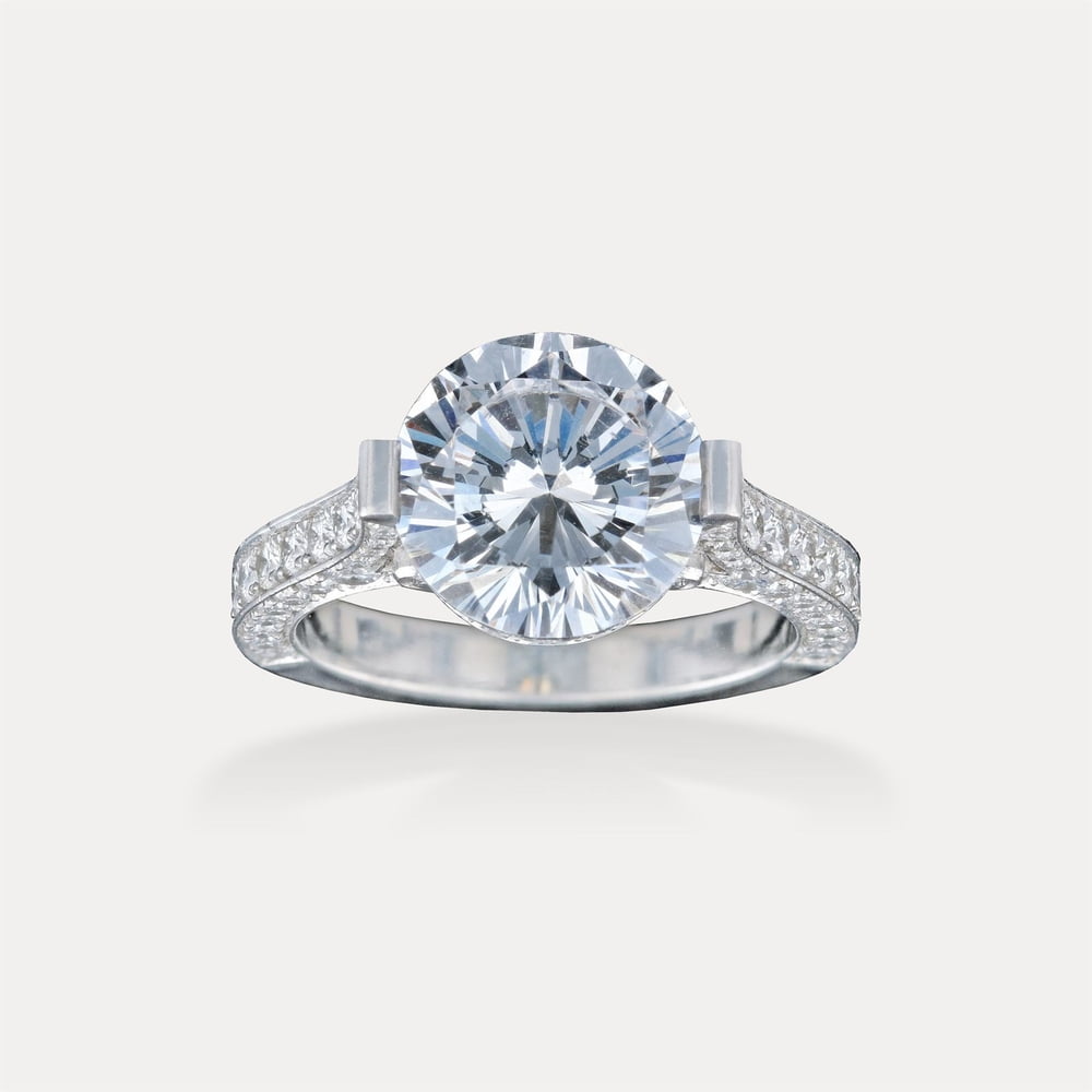 Round Bar Accent Pavé