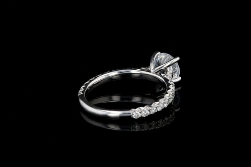 Classic French Pave' Solitaire