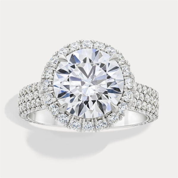 Round Diamond Halo