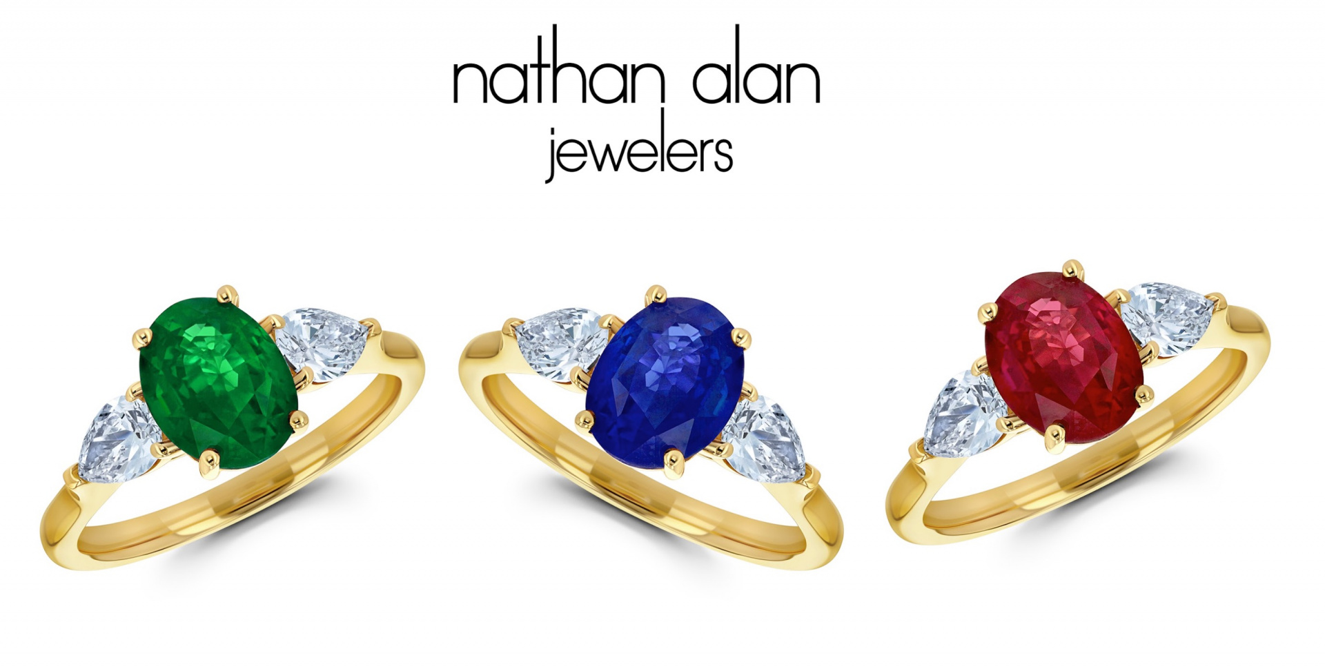 Gemstone Engagement Rings Orange County - Nathan Alan Jewelers