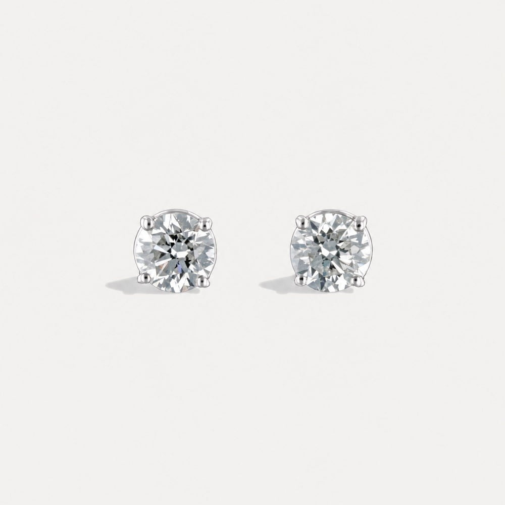Diamond Stud Earrings