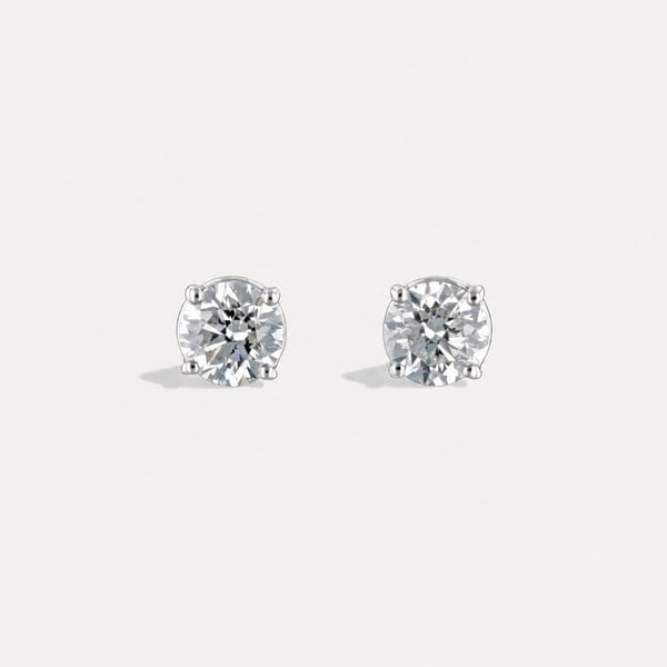 Diamond Stud Earrings