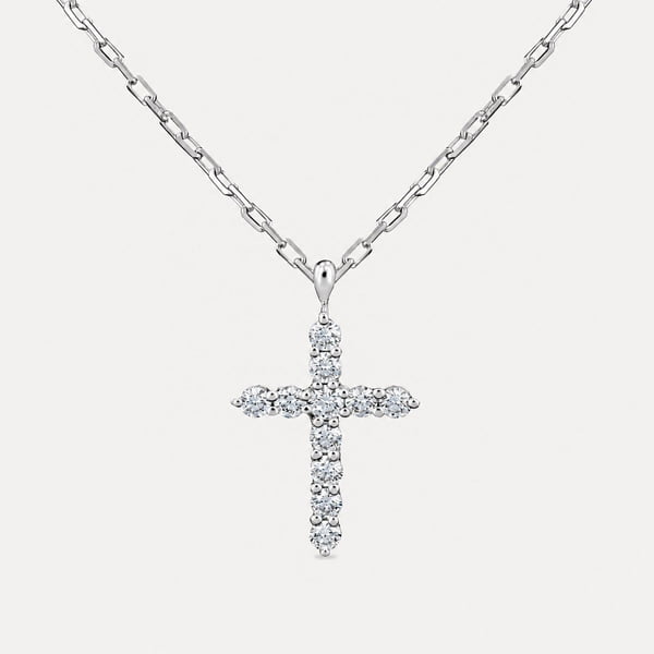 Diamond Cross Necklace