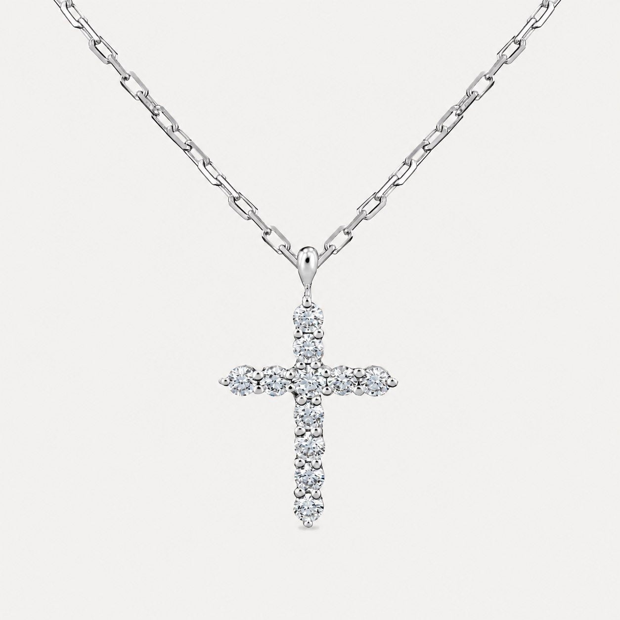 Diamond Cross Necklace