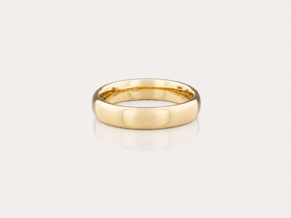 Classic Dome Yellow Gold