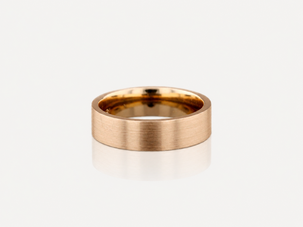 Flat Matte Rose Gold