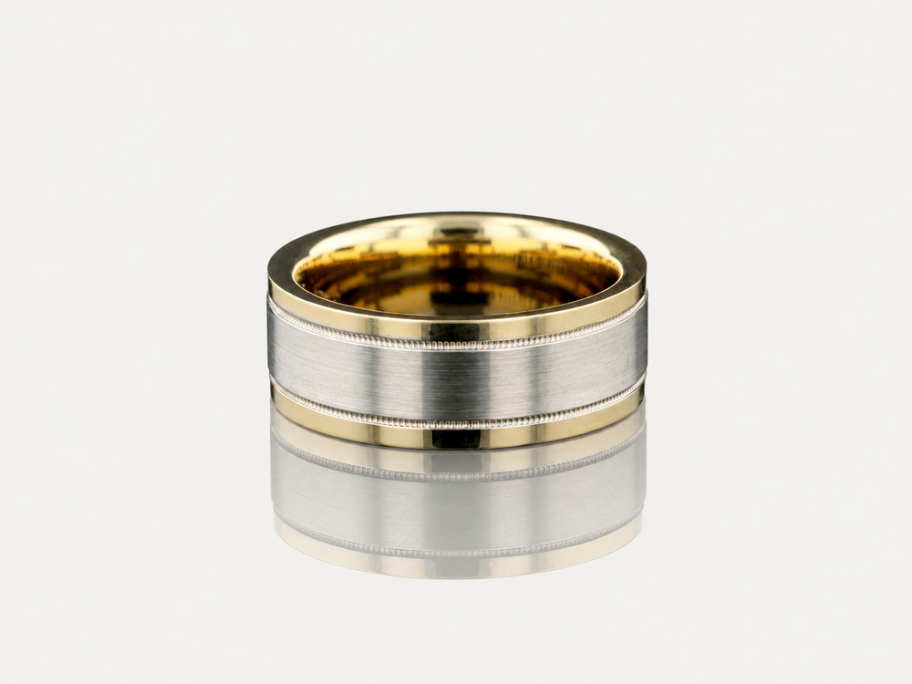 Milgrain Border Platinum