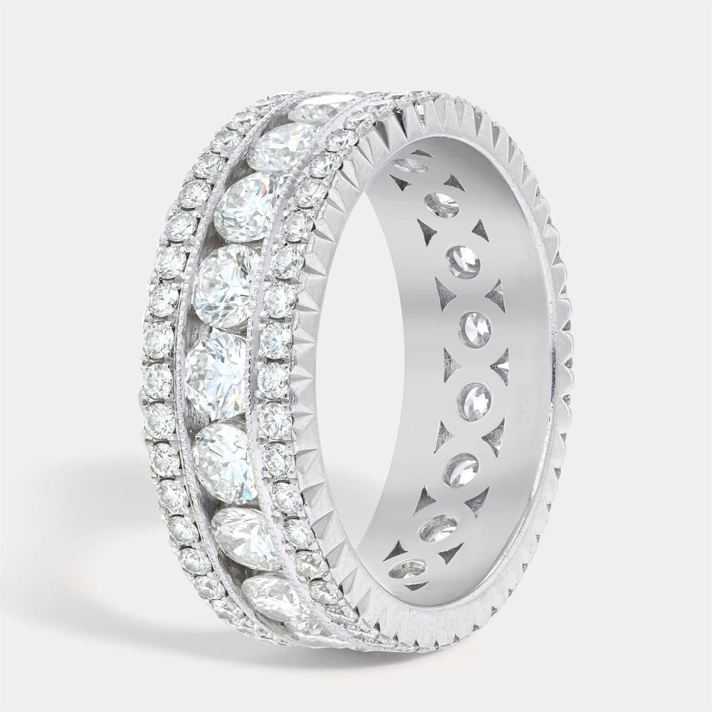 Vintage Filigree Diamond Band