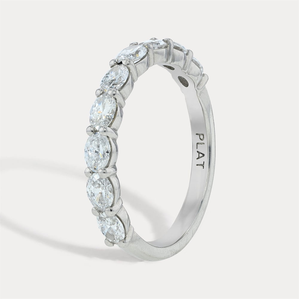 Platinum Diamond Eternity Band