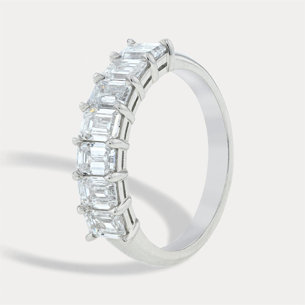Tapered Baguette Diamond Band