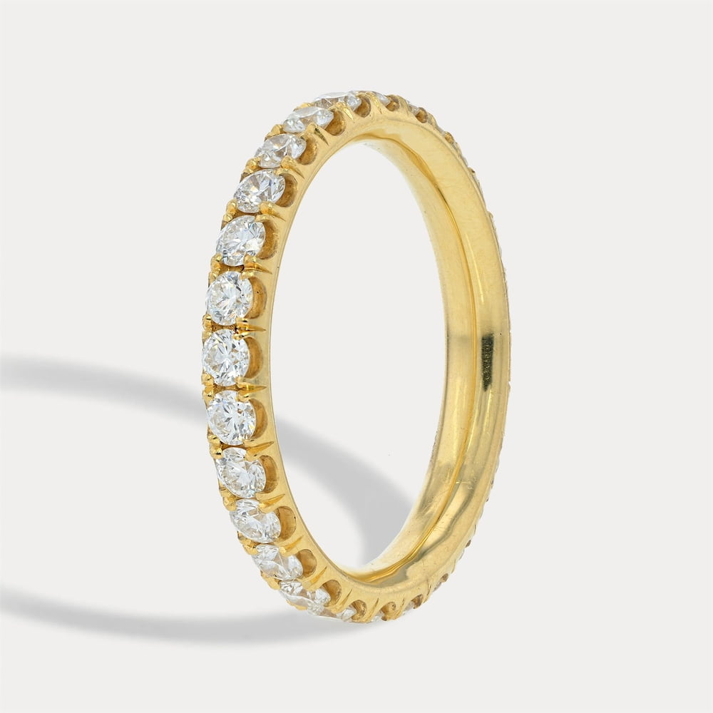 Yellow Gold Classic Diamond Band