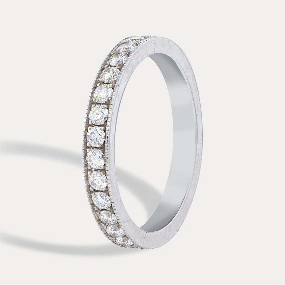 Classic Channel Diamond Band