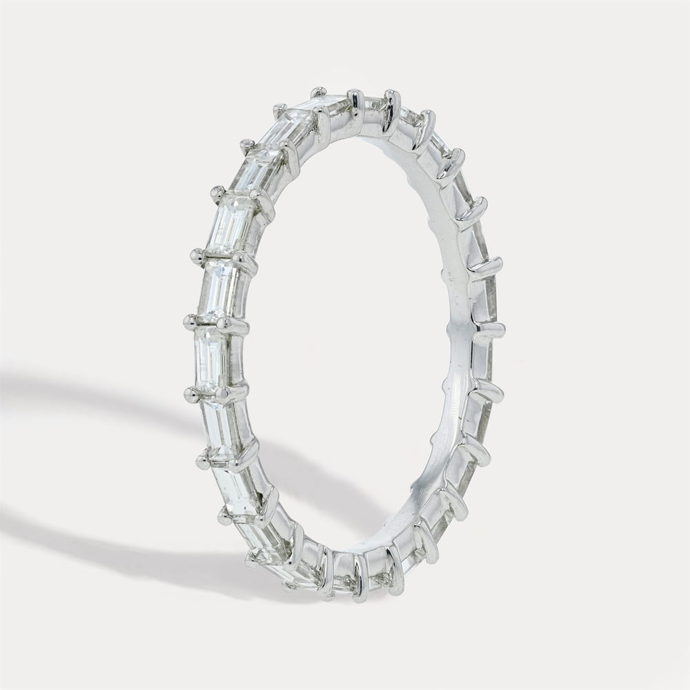 Delicate Diamond Prong Band