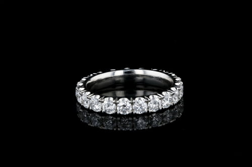 Pave' Deep U Set Pave’ Diamond Band