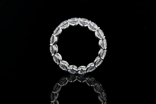 U Set Diamond Eternity Band