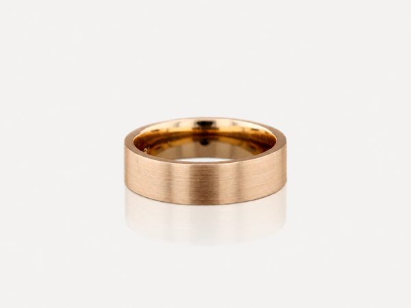 Flat Matte Rose Gold