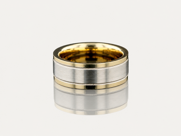 Milgrain Border Platinum