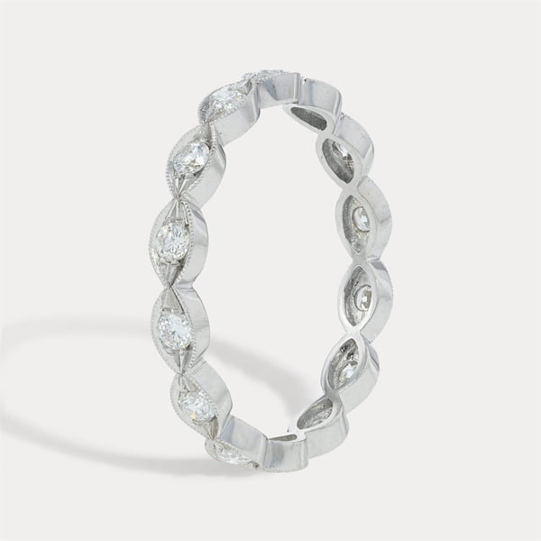 Marquise Diamond Eternity Band