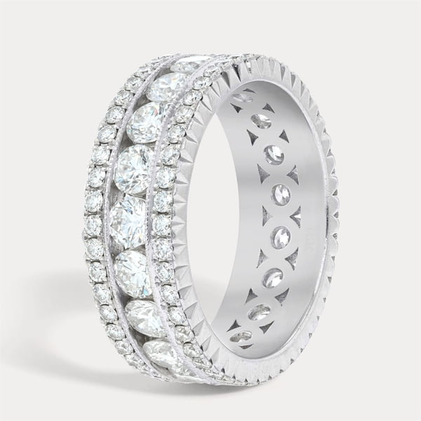 Vintage Filigree Diamond Band