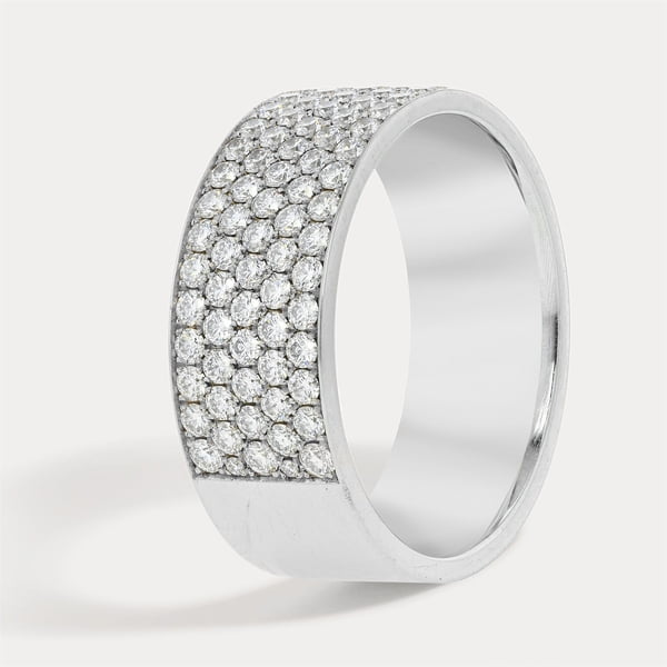 Diamond Pavé Dome Band