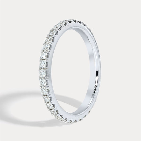 Micro-Pavé Diamond Eternity Band