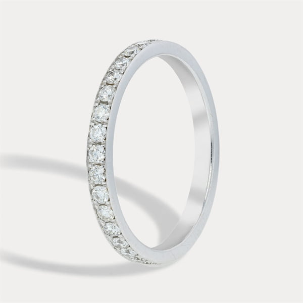 Delicate Diamond Pavé Band