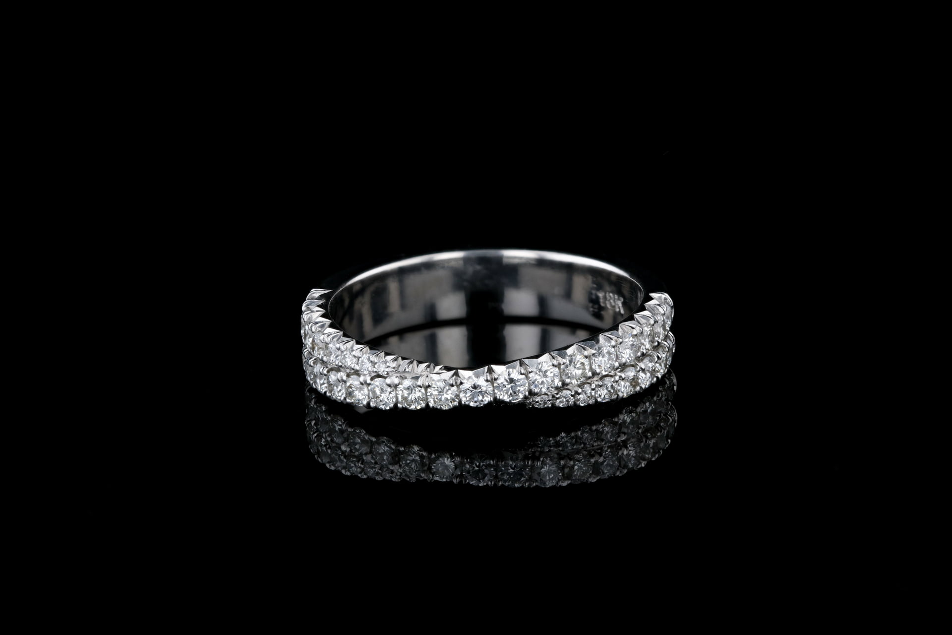 Pave Wedding Band Outlet, 54% OFF | www.anisdelmono.es