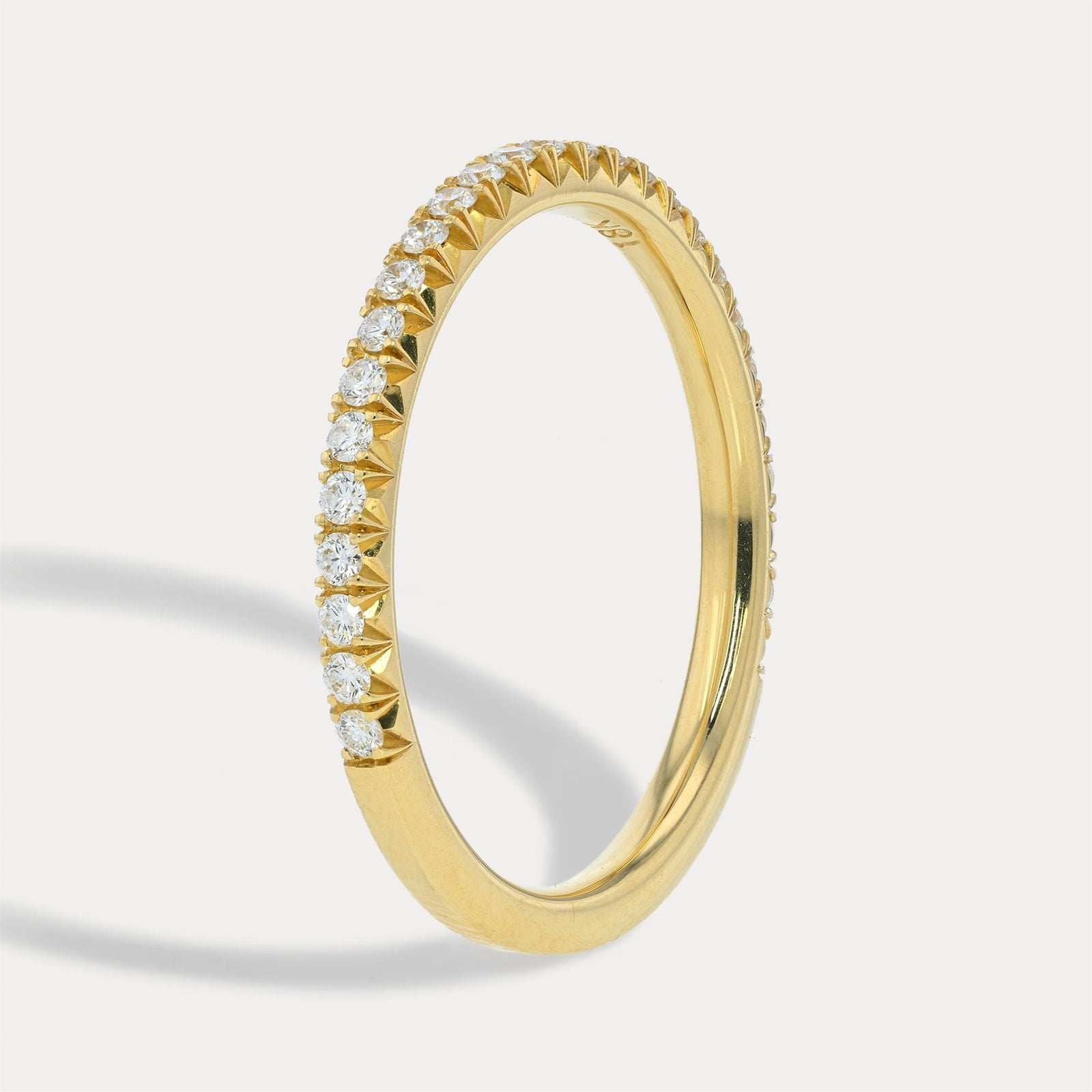 Yellow Gold Diamond Eternity Band