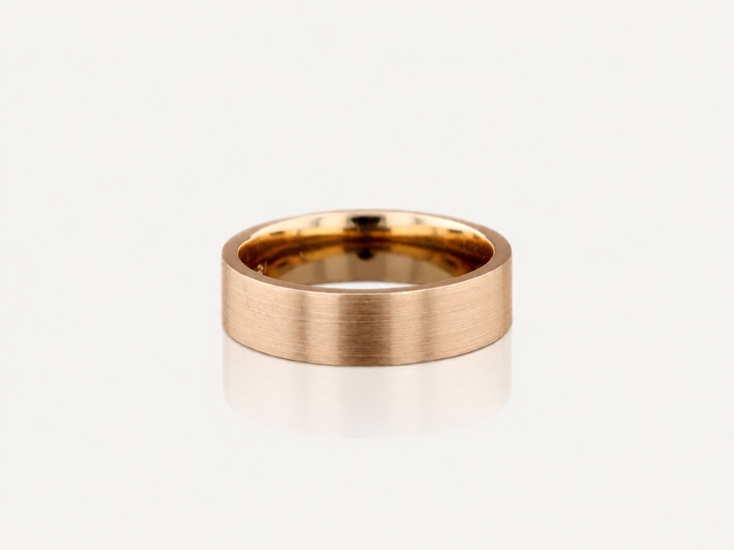 Flat Matte Rose Gold