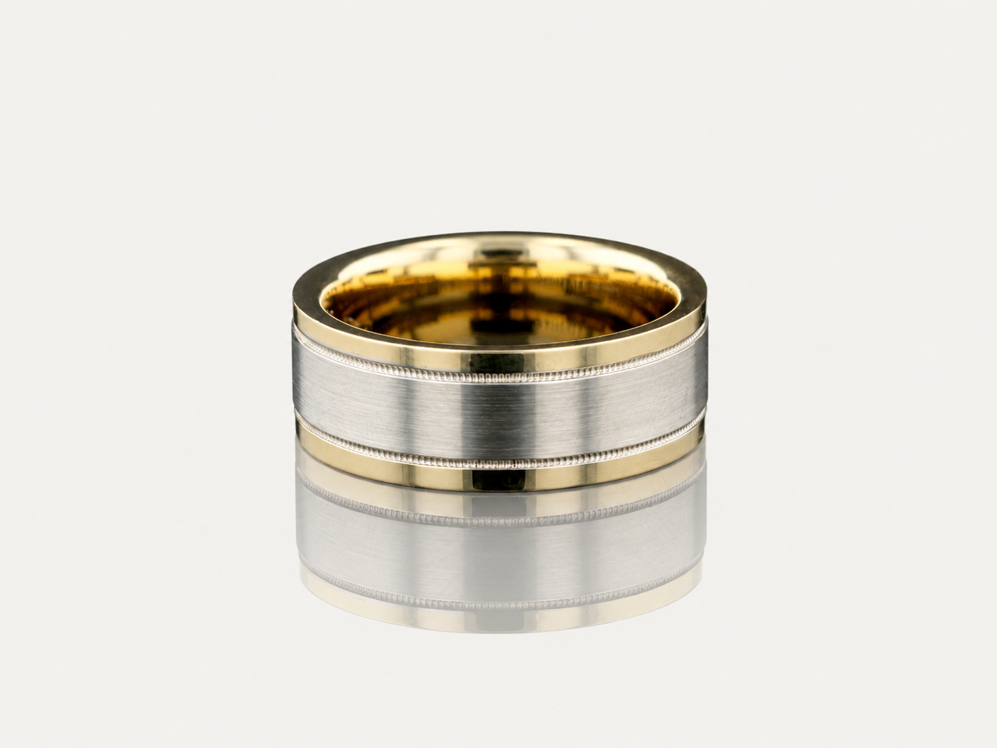 Milgrain Border Platinum