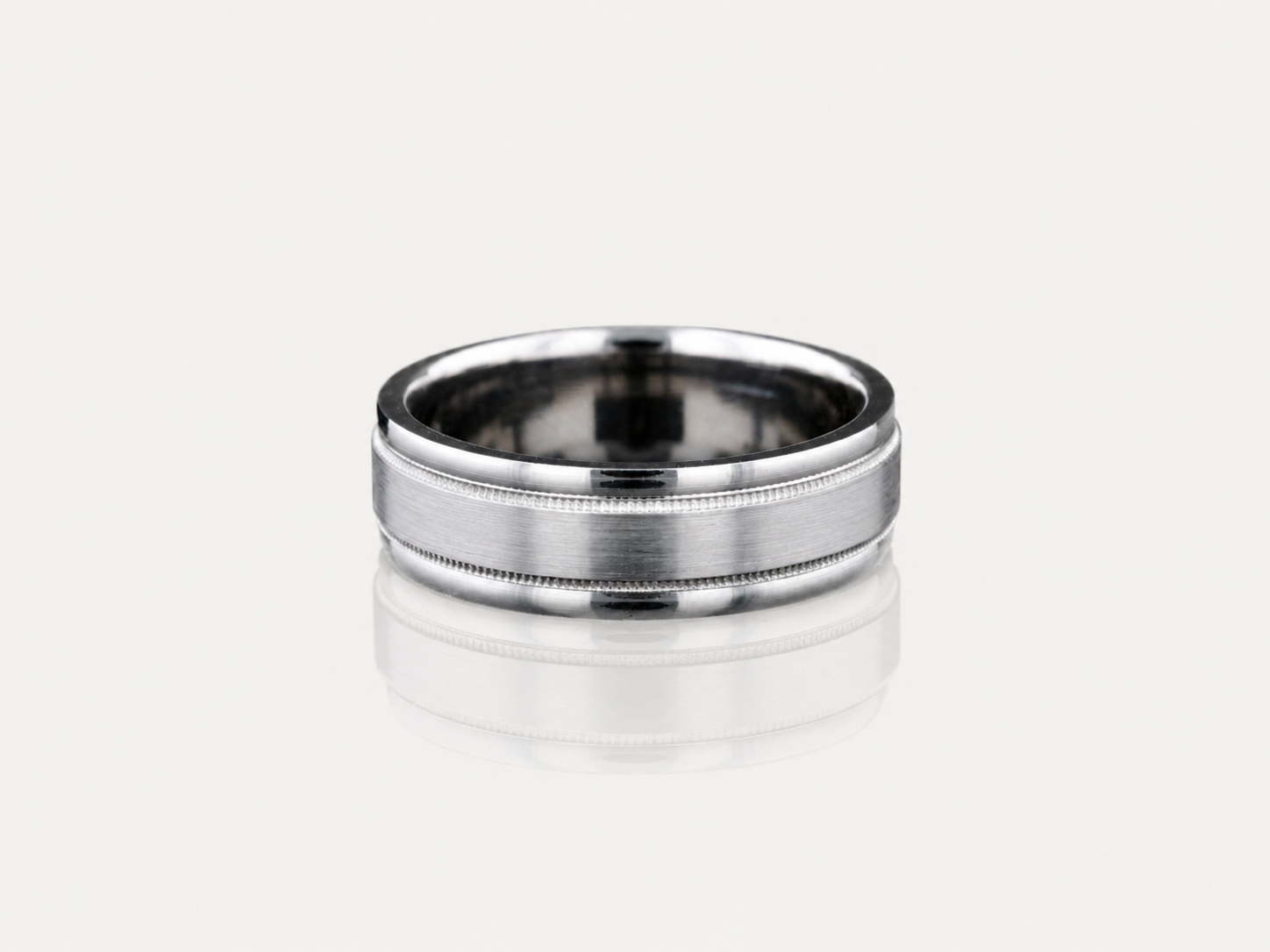 Step Edge Grooved Platinum