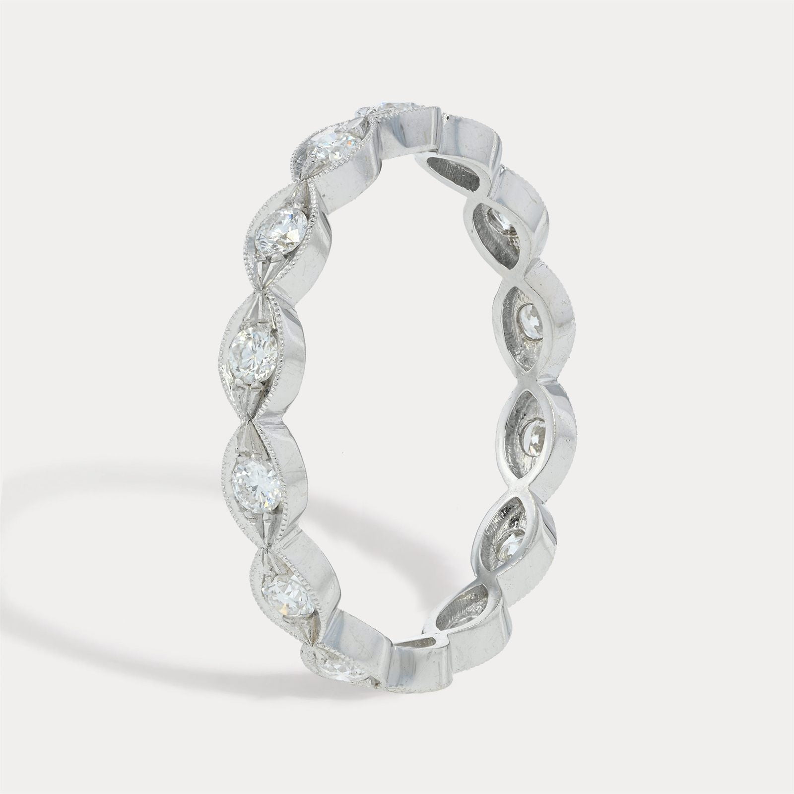 Marquise Diamond Eternity Band