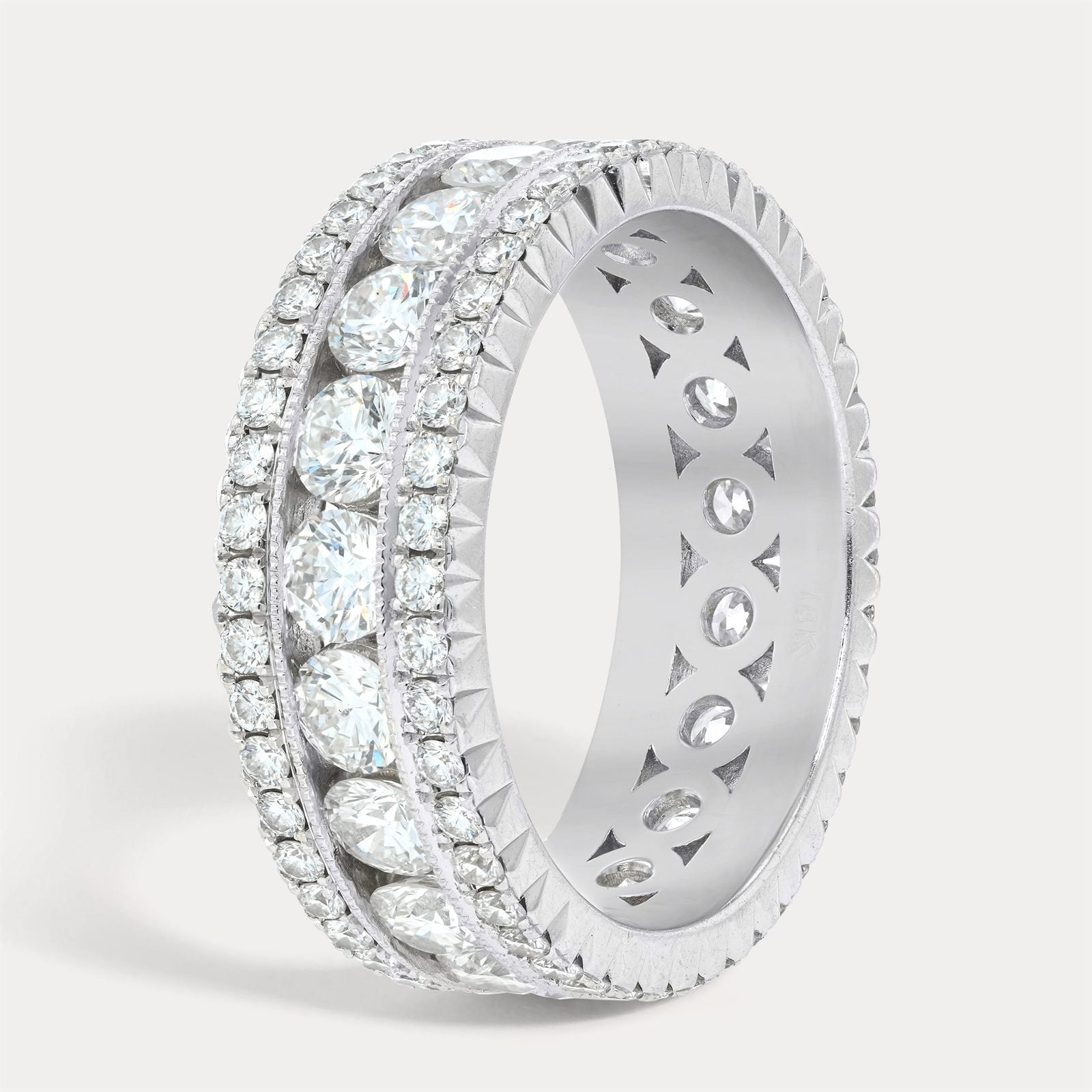 Vintage Filigree Diamond Band