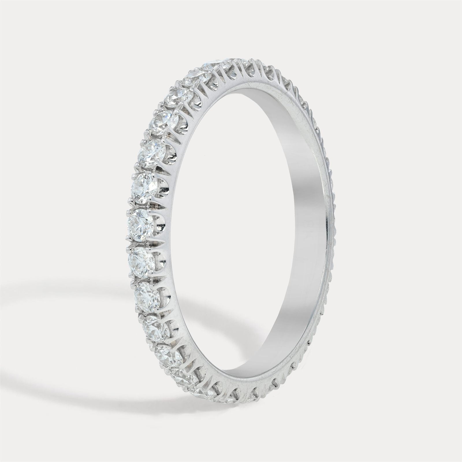 Channel-Set Diamond Band