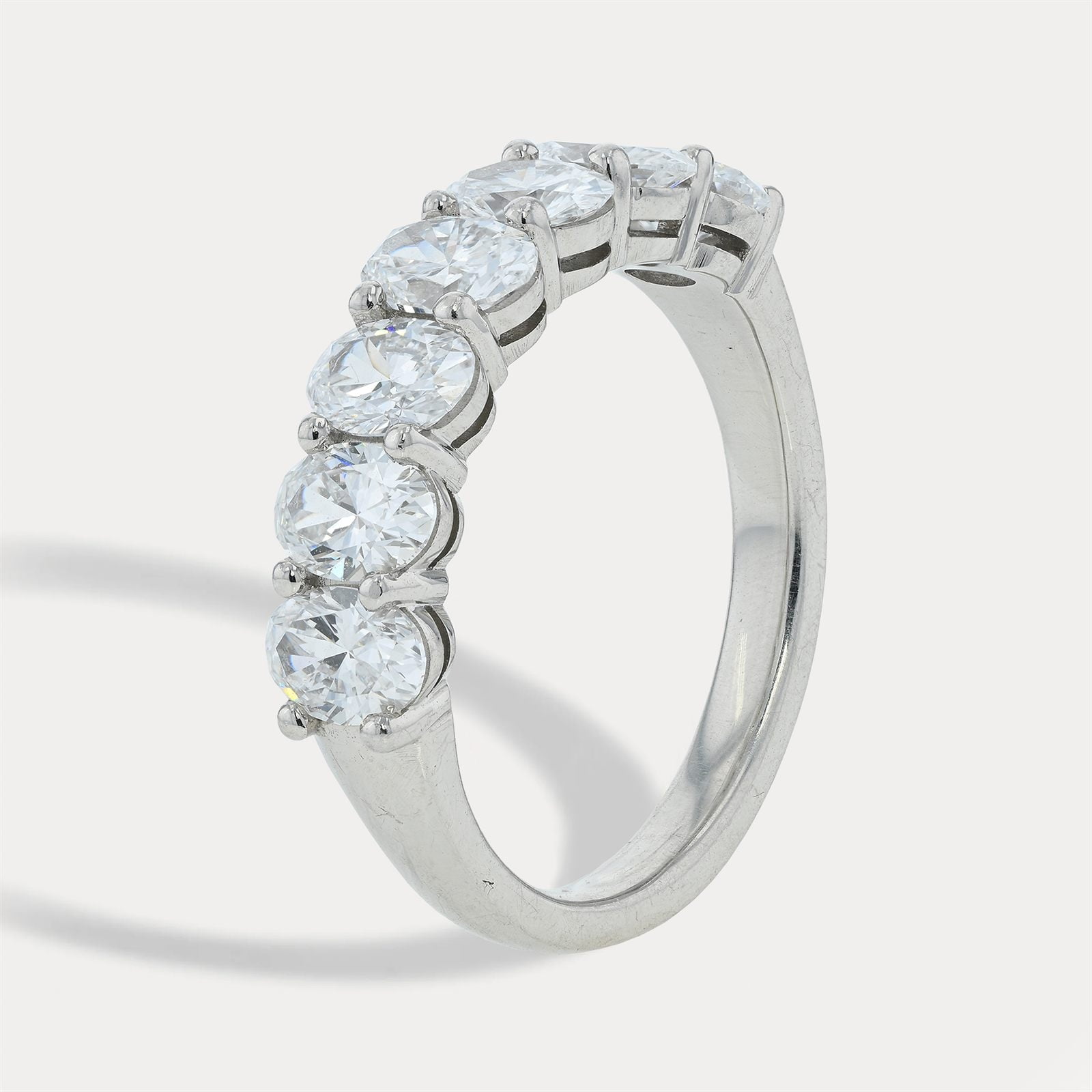 Diamond Cluster Eternity Band