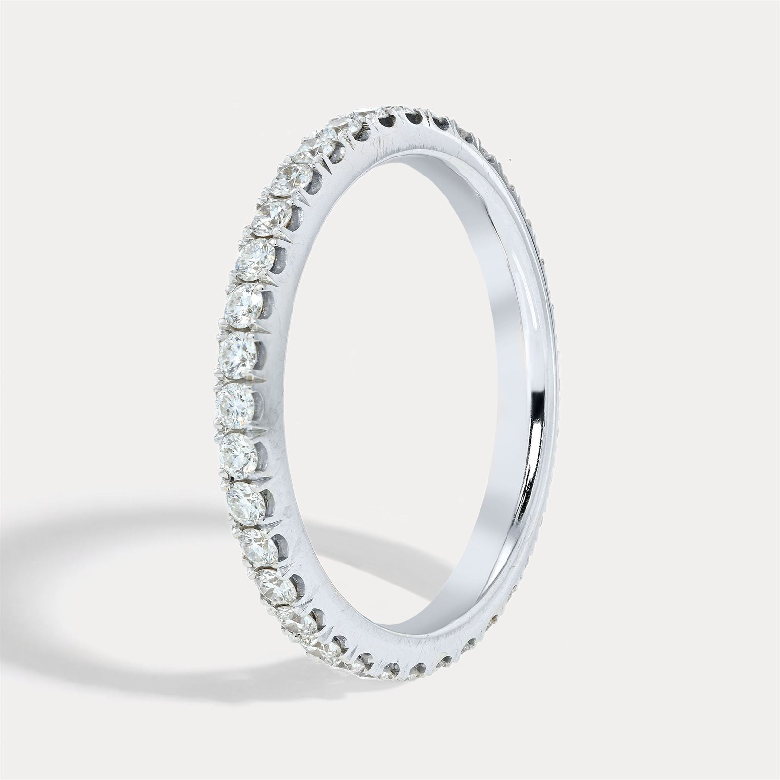 Micro-Pavé Diamond Eternity Band