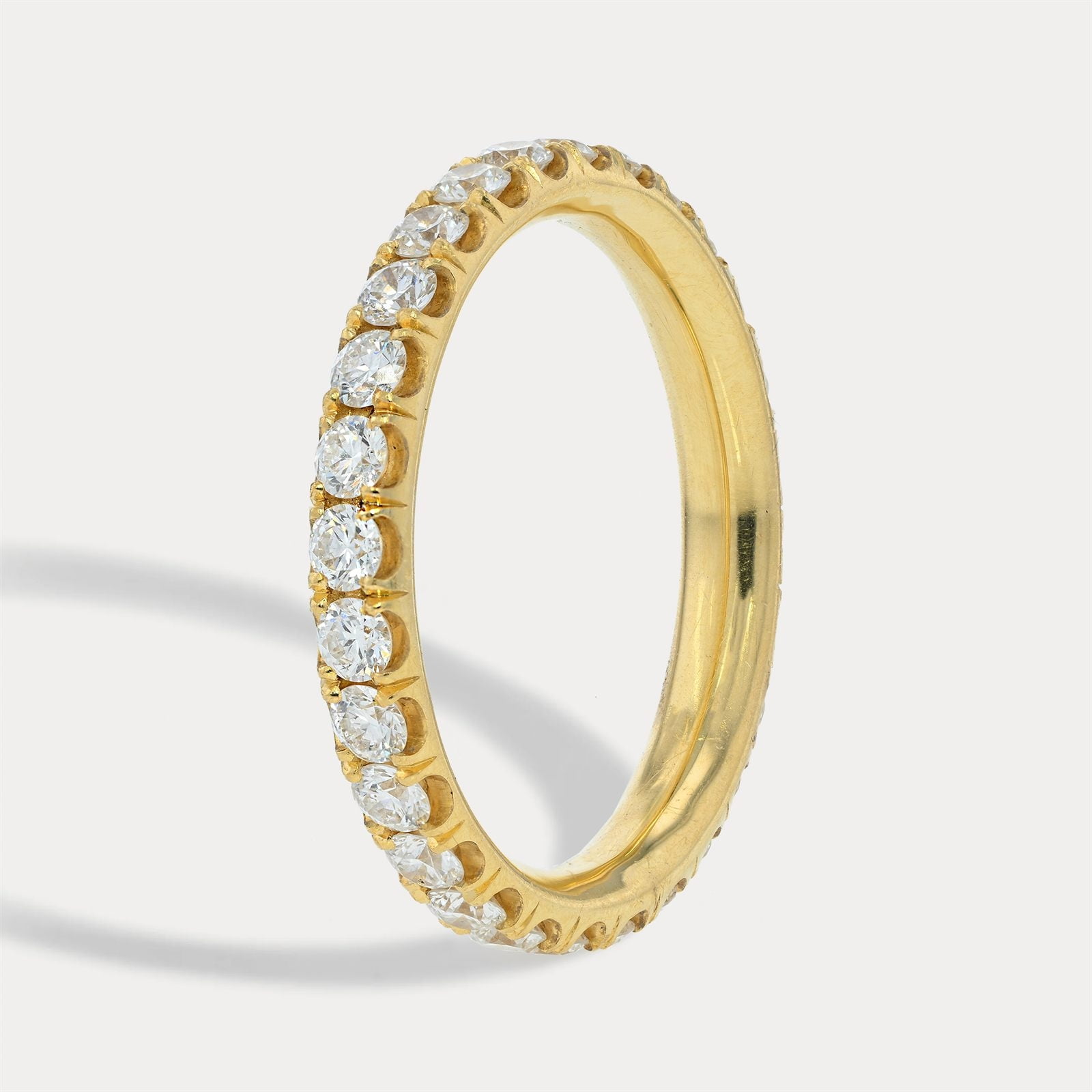 Yellow Gold Classic Diamond Band