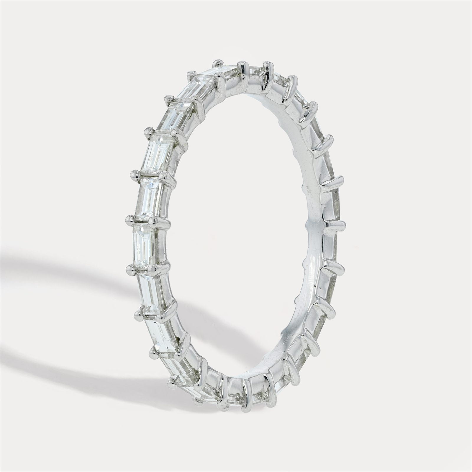 Delicate Diamond Prong Band
