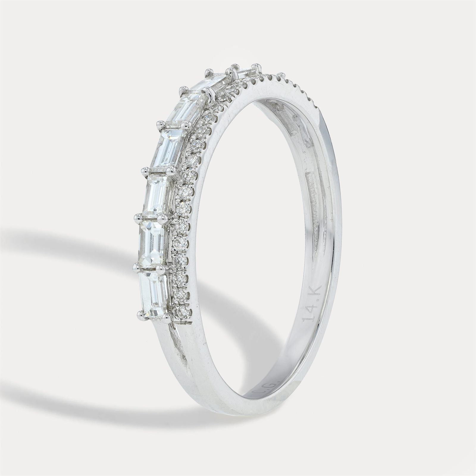 Classic Bead-Set Diamond Band